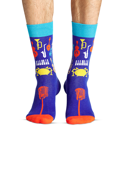 Big Band | Funny colored socks | Buy funny colored socks for women, men ...