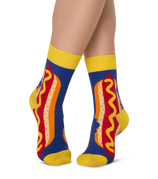 Hot Dog Funny colored socks Buy funny colored socks for women, men