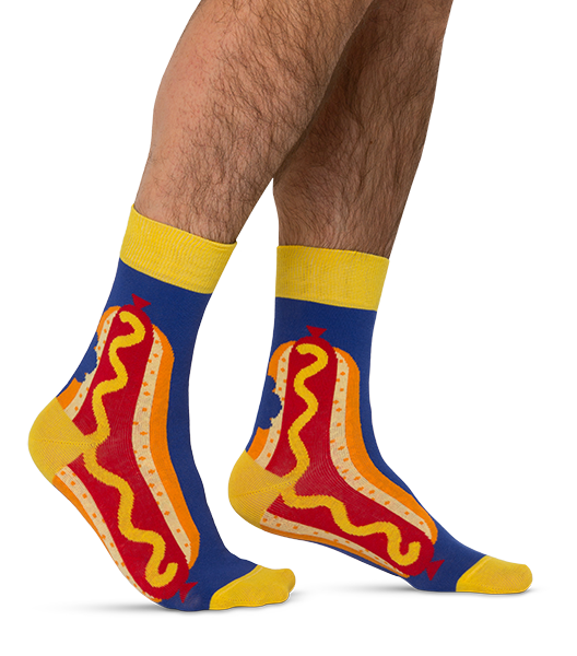 Hot Dog Funny colored socks Buy funny colored socks for women, men
