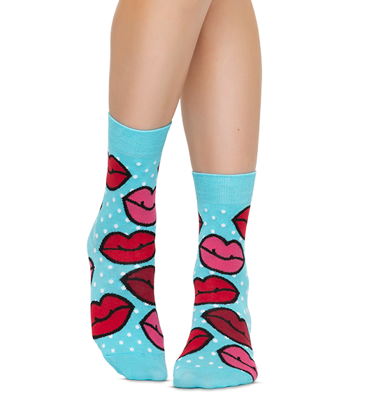 Mona Lisa’s Smile | Funny colored socks | Buy funny colored socks for ...