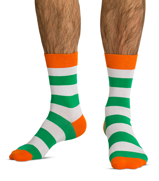 St. Patrick's Day | Funny colored socks | Buy funny colored socks for ...
