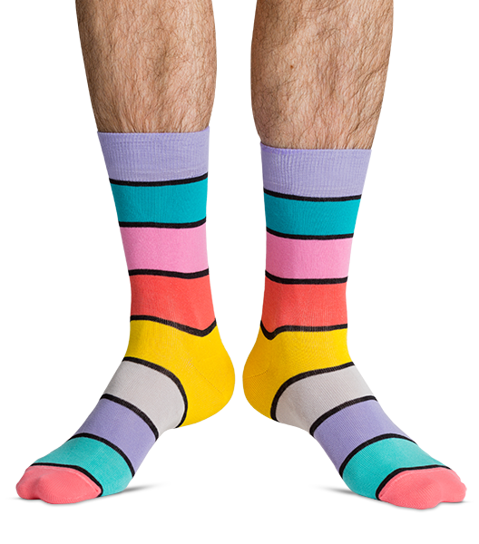 Palette | Funny colored socks | Buy funny colored socks for women, men ...