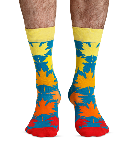 Legends of Autumn | Funny colored socks | Buy funny colored socks for ...
