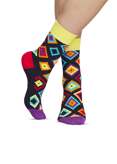 Rhombus Diary | Funny colored socks | Buy funny colored socks for women ...