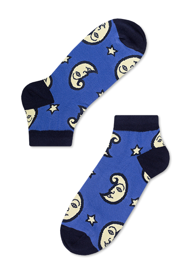The Crescent Shines | Funny colored socks | Buy funny colored socks for ...
